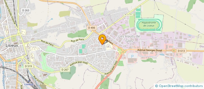 localisation de l'entreprise C EST MIEUX ENSEMBLE à LISIEUX