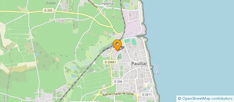 localisation de l'entreprise C'EST MOI QUI DECIDE à PAUILLAC