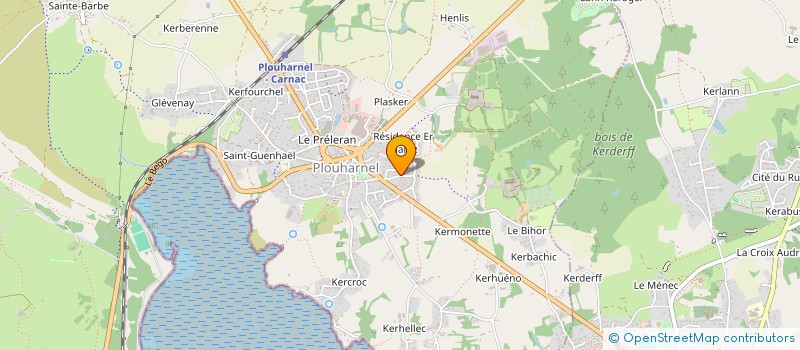 localisation de l'entreprise C'EST NOTRE LUNDI  PLOUHARNEL