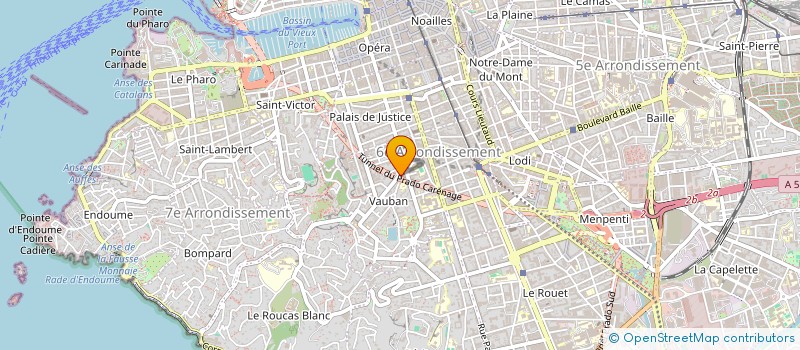 localisation de l'entreprise C'EST NOUS à MARSEILLE