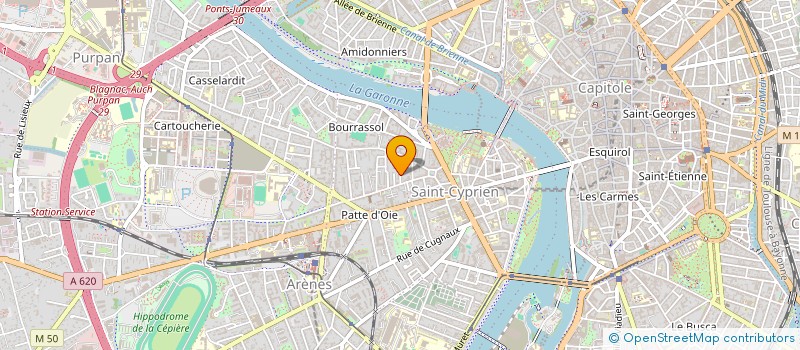 localisation de l'entreprise C'EST PAS COMMUN 31  TOULOUSE