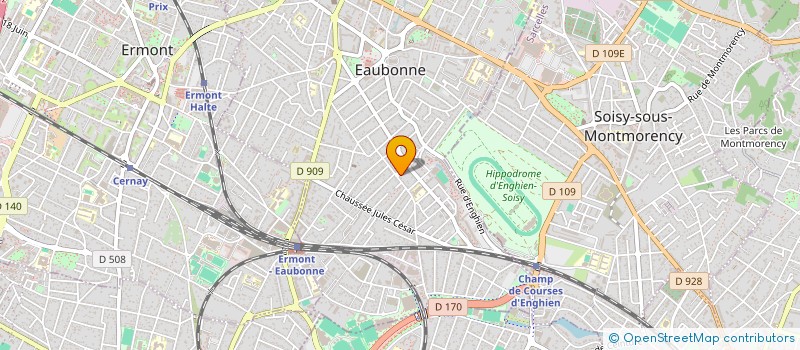 localisation de l'entreprise C'EST PAS DU CINEMA à EAUBONNE