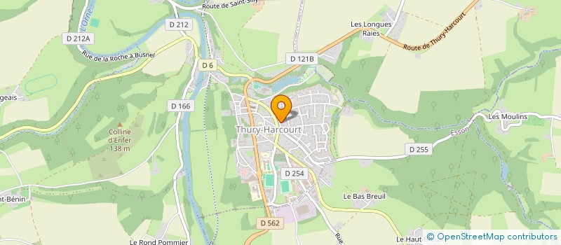 localisation de l'entreprise C'EST PAS NOUS LES MECHANTS  THURY-HARCOURT-LE-HOM