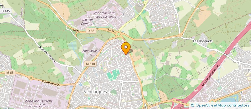 localisation de l'entreprise C'EST PISCINE à VENDARGUES