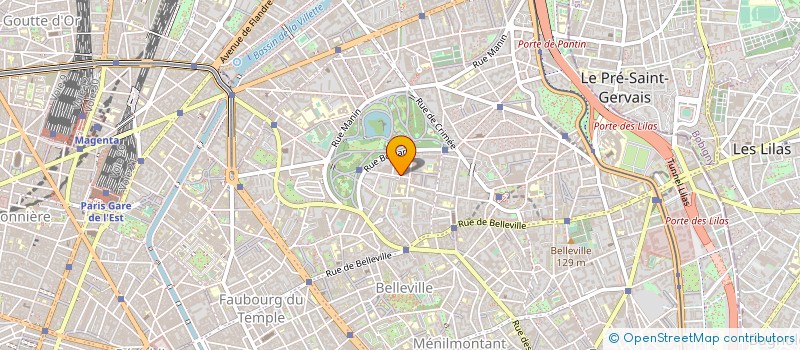 localisation de l'entreprise C'EST POUR BIENTOT  PARIS