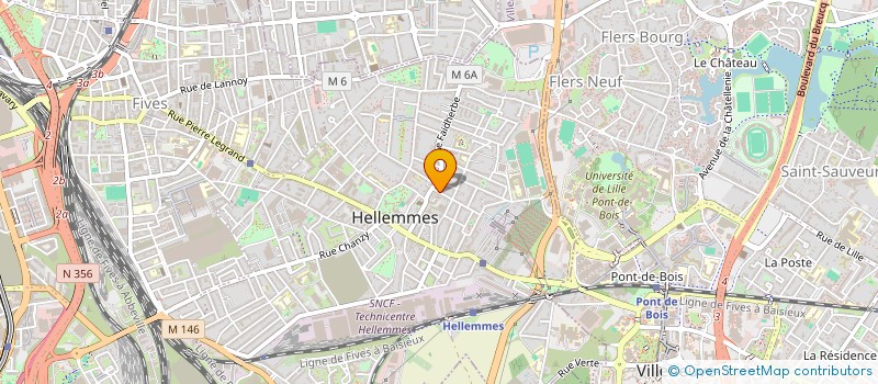 localisation de l'entreprise C'EST POUR TON BIEN à LILLE