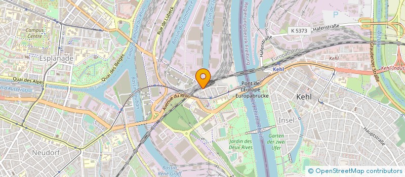 localisation de l'entreprise C'EST QUI MAURICE à STRASBOURG