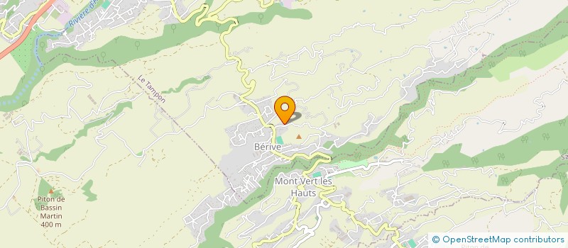 localisation de l'entreprise C'EST S HAUT  LE TAMPON