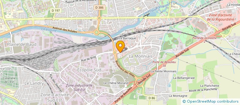 localisation de l'entreprise C'EST SON SPORT  CESSON-SEVIGNE