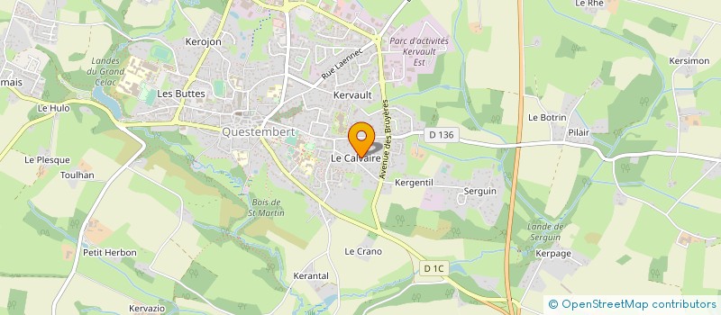 localisation de l'entreprise C'EST TOUT PROPRE  QUESTEMBERT