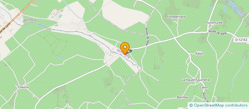 localisation de l'entreprise C ESTAGER & FILS  MONTAGNE