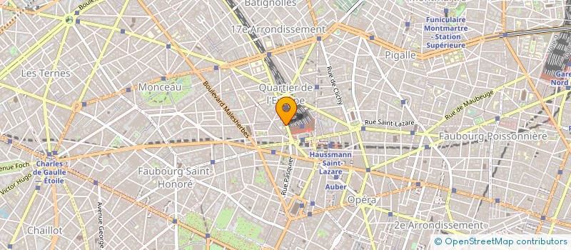 localisation de l'entreprise C ET C ASSOCIES à PARIS