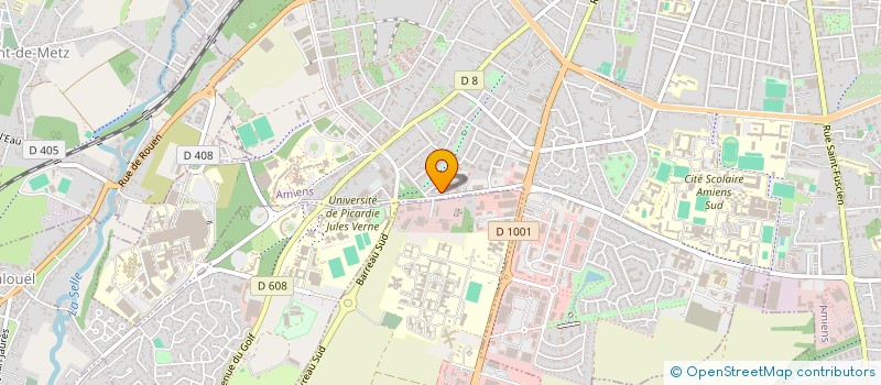 localisation de l'entreprise C ET C SOLUTION - RH  AMIENS