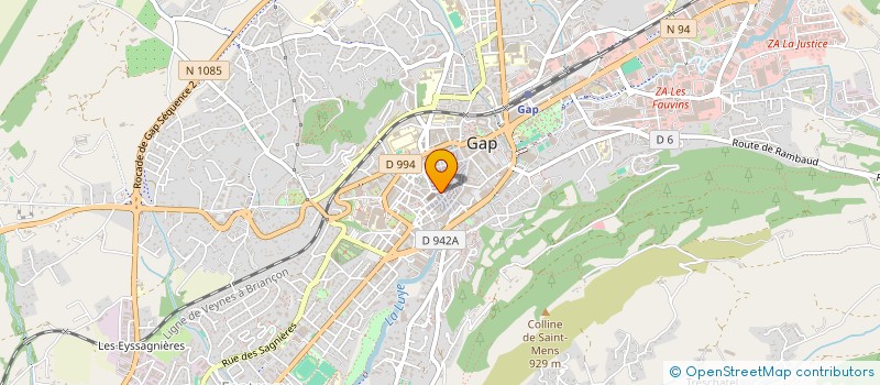 localisation de l'entreprise C ET G  GAP