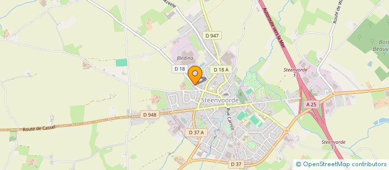 localisation de l'entreprise C ET K FERNAGUT  STEENVOORDE