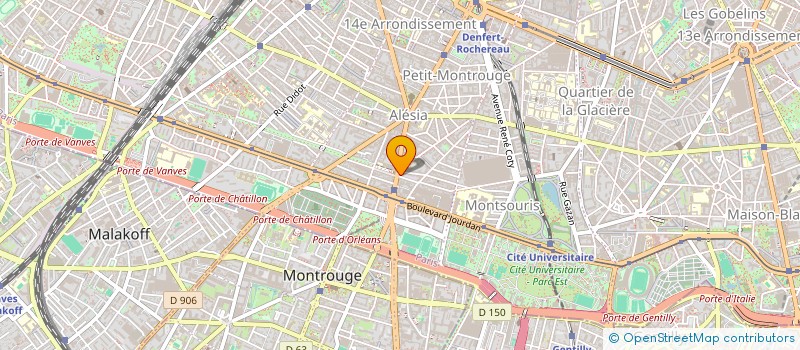 localisation de l'entreprise C ET L  PARIS