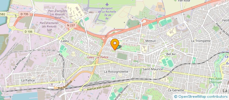 localisation de l'entreprise C ET MM ANTIBES  LA ROCHELLE