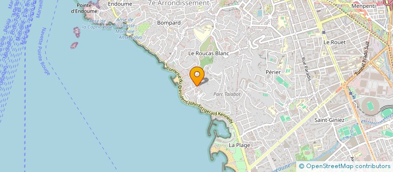 localisation de l'entreprise C'ETAIT DEMAIN  MARSEILLE