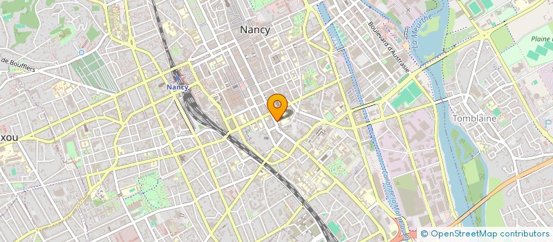 localisation de l'entreprise C'ETAIT HIER  NANCY