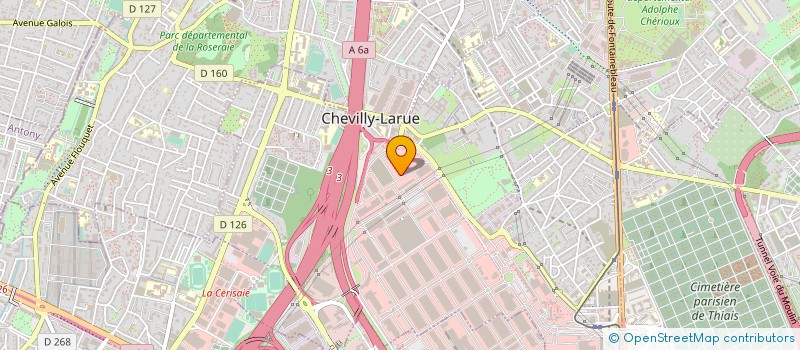 localisation de l'entreprise C EYCHENNE à CHEVILLY-LARUE