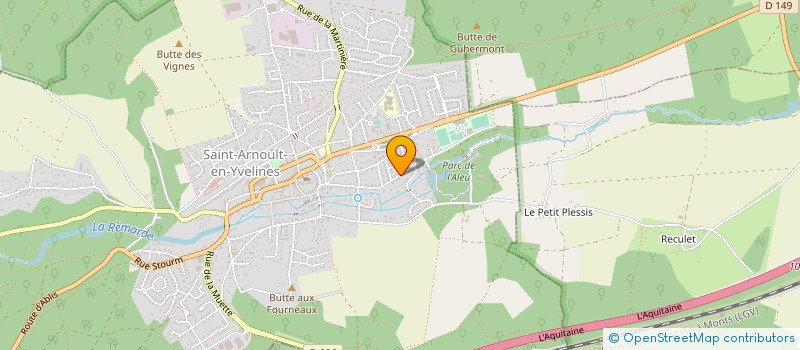 localisation de l'entreprise C F 3 E à SAINT-ARNOULT-EN-YVELINES