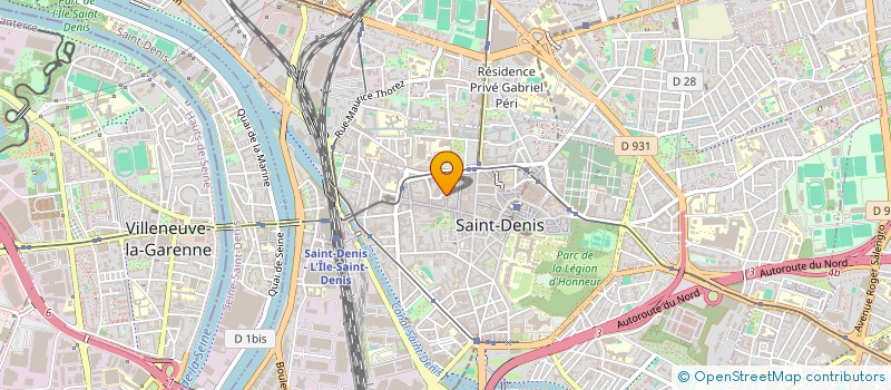 localisation de l'entreprise C&F à SAINT-DENIS