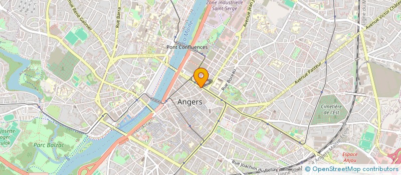 localisation de l'entreprise C F à ANGERS