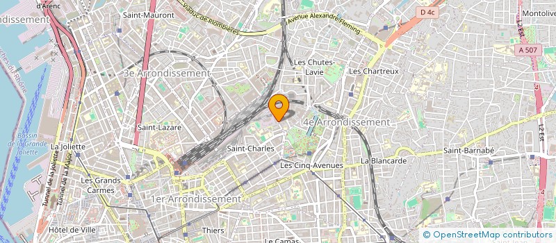 localisation de l'entreprise C F A -C F P DE LA PHARMACIE à MARSEILLE