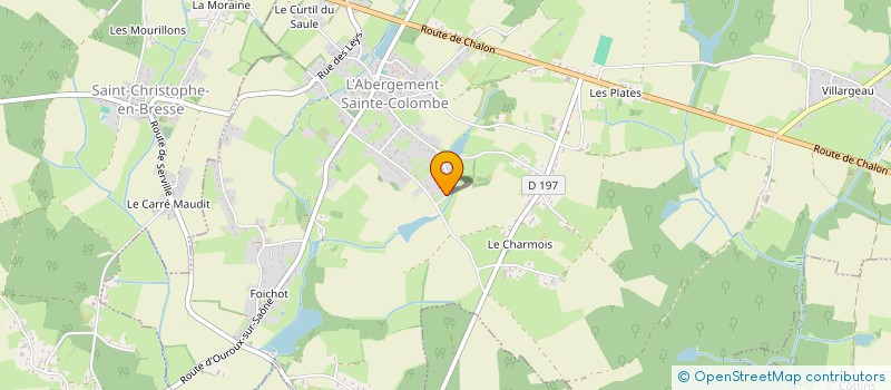 localisation de l'entreprise C.F.A.M. L'ABERGEMENT STE COLOMBE  L'ABERGEMENT-SAINTE-COLOMBE