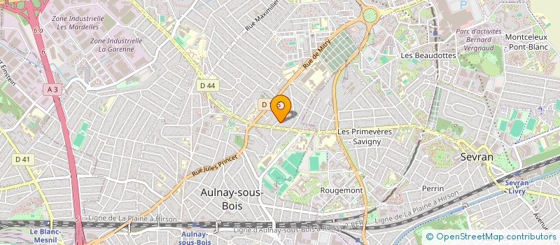 localisation de l'entreprise C.F.A.R à AULNAY-SOUS-BOIS