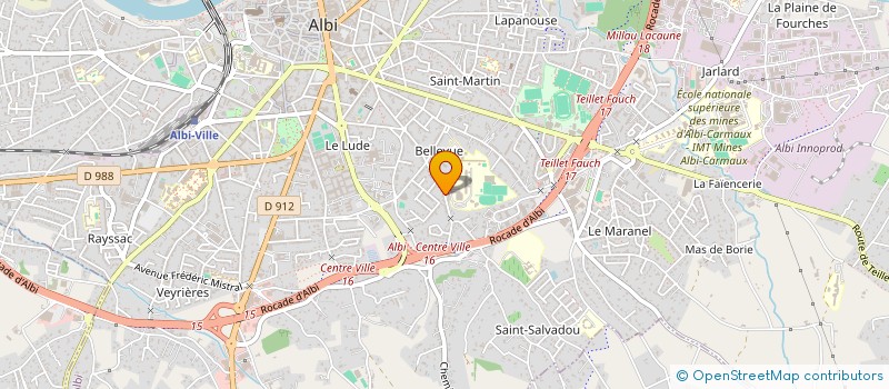 localisation de l'entreprise C.F.C  CAMBON