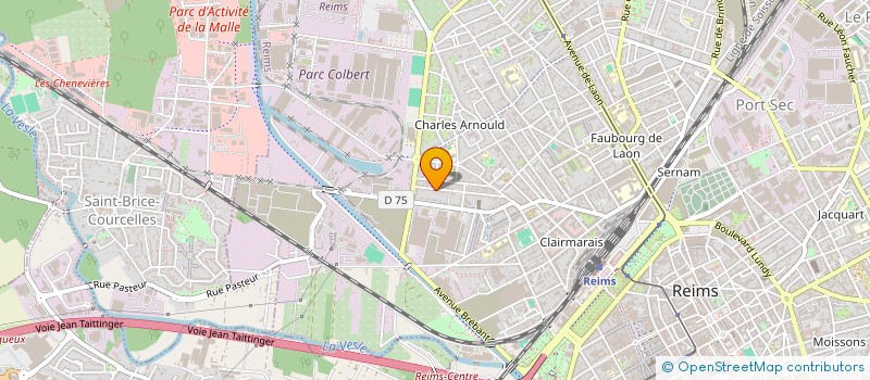 localisation de l'entreprise C.F. CONSTRUCTION  REIMS