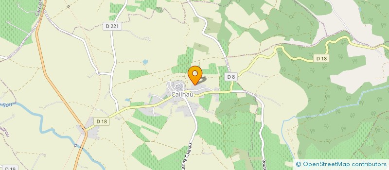 localisation de l'entreprise C.F. CONSTRUCTION & RENOVATION  CAILHAU