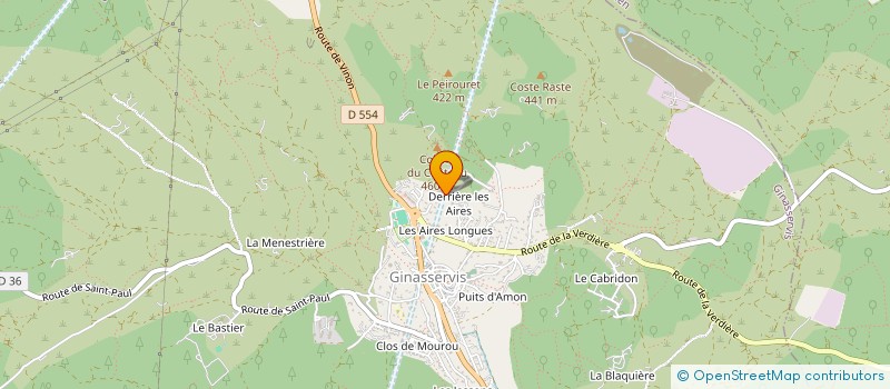 localisation de l'entreprise C & F CONSTRUCTIONS à BANON