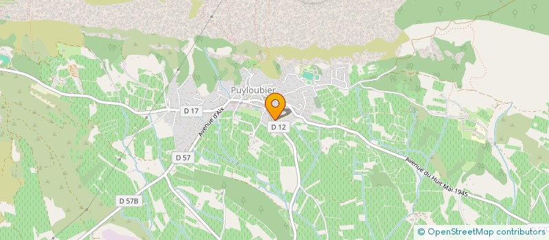 localisation de l'entreprise C-F CONSULTANTS  PUYLOUBIER