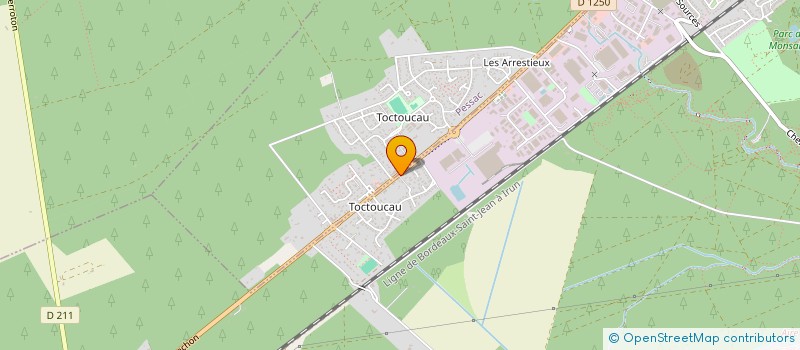 localisation de l'entreprise C&F CONSULTING  CESTAS