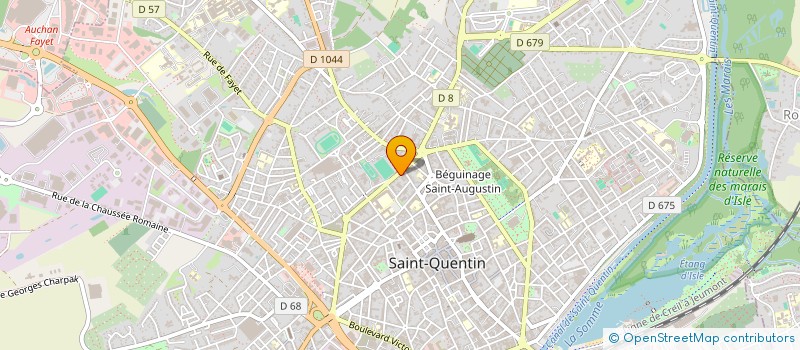 localisation de l'entreprise C.F.G. TRANSACTIONS à SAINT-QUENTIN