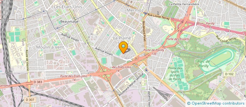 localisation de l'entreprise C F I COMPRESSEUR FILTRATION INSTALLAT. à LYON