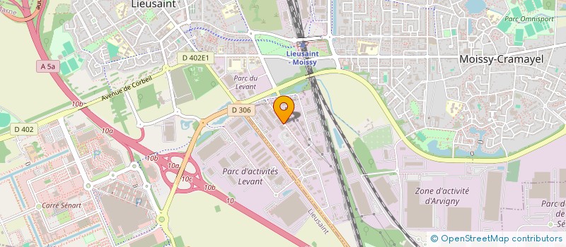 localisation de l'entreprise C.F.I.M  MOISSY-CRAMAYEL