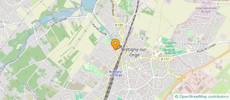 localisation de l'entreprise C&F IMMOBILIER à BRETIGNY-SUR-ORGE