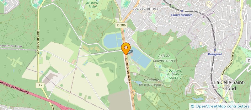 localisation de l'entreprise C F N R  LOUVECIENNES