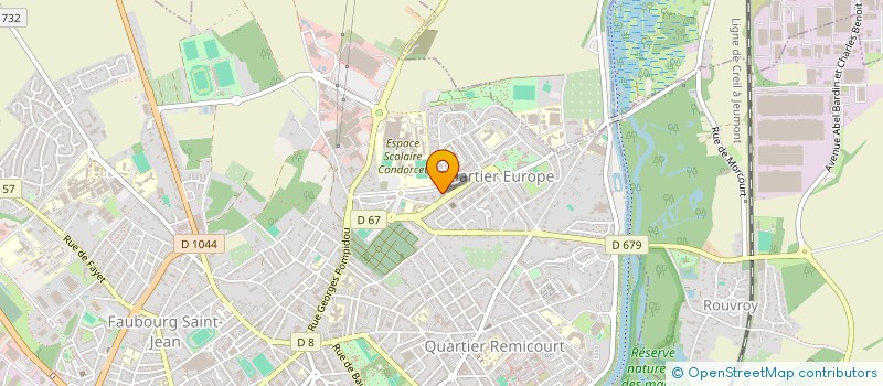 localisation de l'entreprise C.F.P à SAINT-QUENTIN