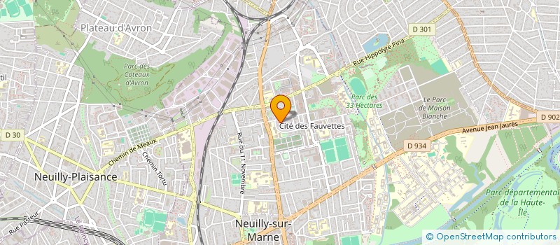 localisation de l'entreprise C F P AGENCEMENTS à NEUILLY-SUR-MARNE
