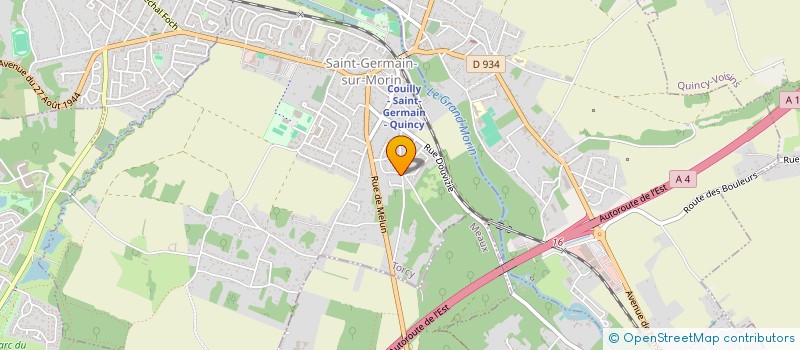 localisation de l'entreprise C.F.R.  SAINT-GERMAIN-SUR-MORIN