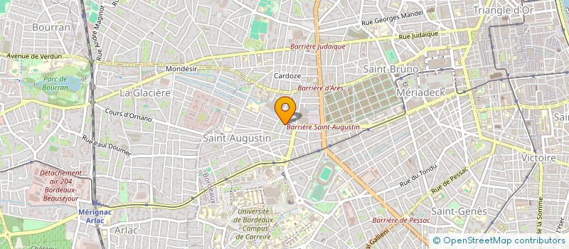 localisation de l'entreprise C&F RENOVATION  BORDEAUX