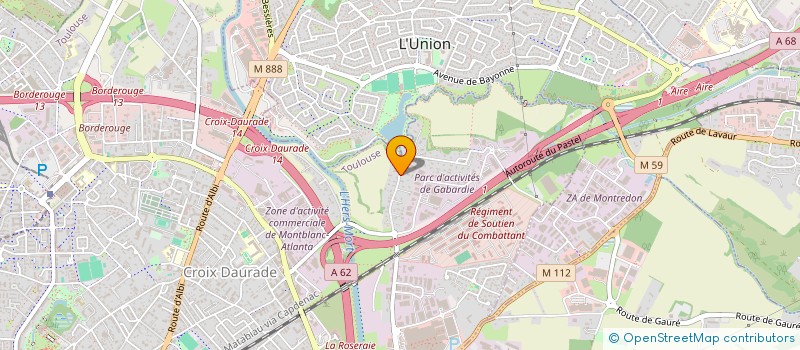 localisation de l'entreprise C.F SERVICES à TOULOUSE