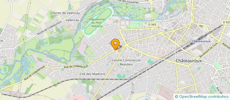 localisation de l'entreprise C.F.T. à CHATEAUROUX