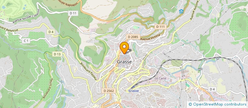 localisation de l'entreprise C F U BAT à GRASSE