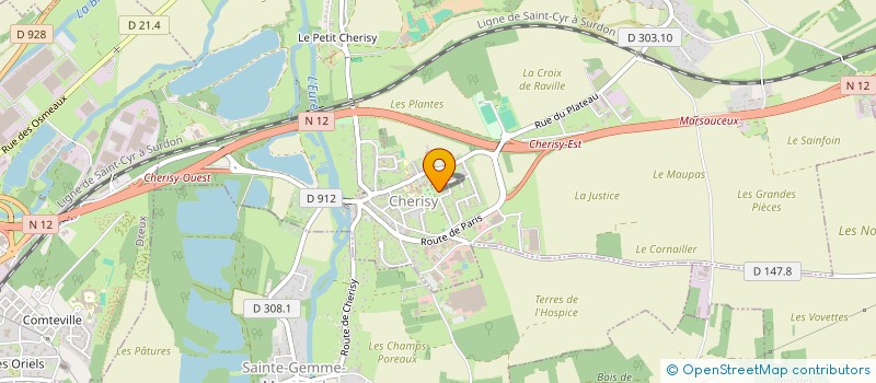 localisation de l'entreprise C.F.U.E. à CHERISY