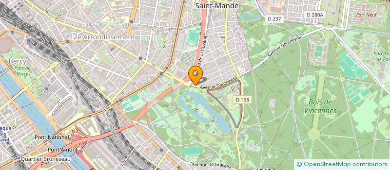 localisation de l'entreprise C F X IMMOBILIER à SAINT-MANDE